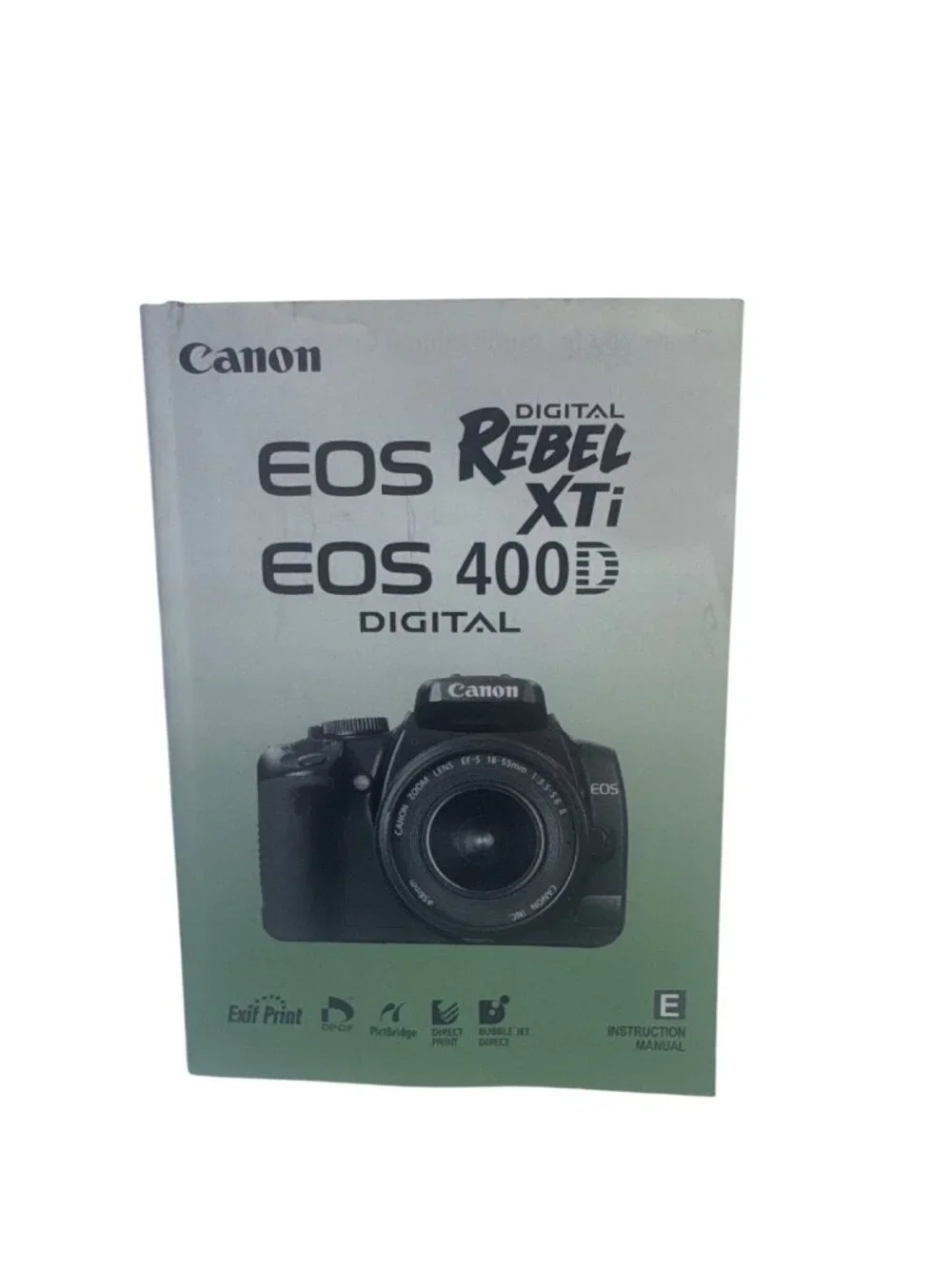 Canon EOS Rebel XTi EOS 400D Digital Camera Instruction Manual ONLY 2007 Edition - Picture 1 of 5